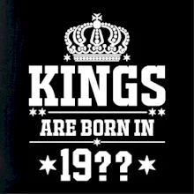 Kings are born in vlastní ročník