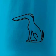 Barzoj obrys černý  (Moňas)