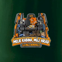 Kabina bagristy můj hrad a můj bordel