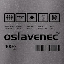 Čárový kód - Oslavenec