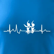 EKG synchronizované plavání