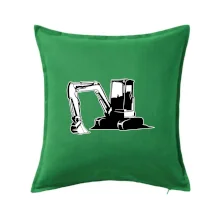 Bagr bez nápisu černobílý