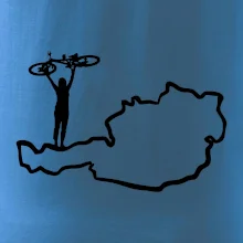 Cyklistka - Mapa Rakouska