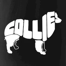 Border kolie písmo v těle