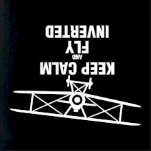Keep Calm and Fly Inverted