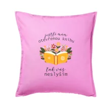 Jestli mám otevřenou knihu, tak vás neslyším