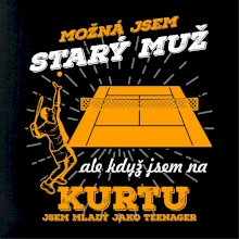 Tenista - možná jsem starý muž Tenista - možná jsem starý muž