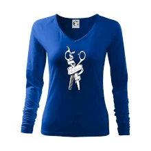 Kadeřnice nůžky a hřeben