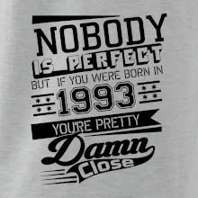 Nobody is perfect - 1993
