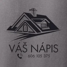 Tričko pro pokrývače - Velká střecha