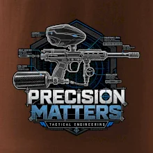 Technický nákres precision matters paintball