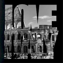 Love italy - colosseum