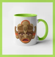 Mayové maska černoch