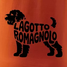 Lagotto romagnolo nápis v těle