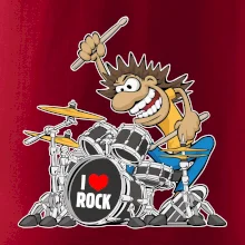 I love rock bubeník