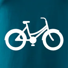 Obrázek kola na prsu městské kolo