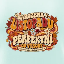 Narozena v listopadu perfektní od výroby retro