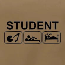 Pít užívat spát - student