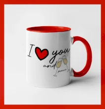 I love you and prosecco