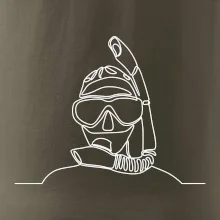 Potápěč jedním tahem