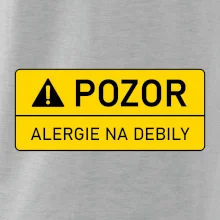 Pozor alergie na debily