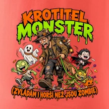 Unavený krotitel monster venčí malé příšerky