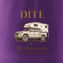 Dítě dovolená začala já na nic nečekám obytný pick-up