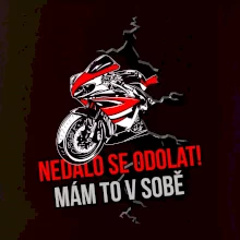 Nedalo se odolat, mám to v sobě silniční motorka