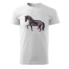 Kůň geometrie barevný