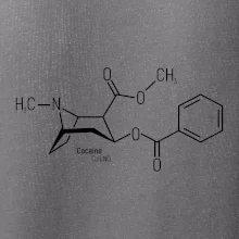 Molekulární struktura Cocaine Kokain