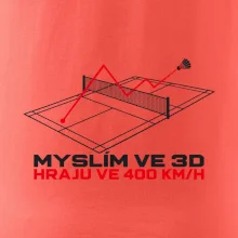 Badminton myslím ve 3d
