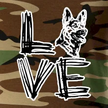 Německý ovčák love