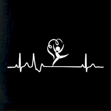 EKG moderní gymnastika stuha