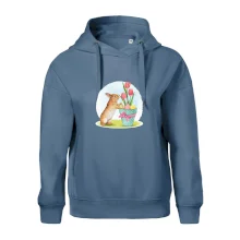 Velikonoční zajíček tulipány