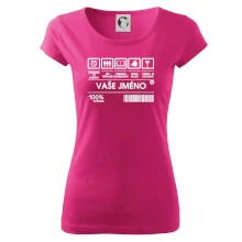 Vaše jméno - čárový kód