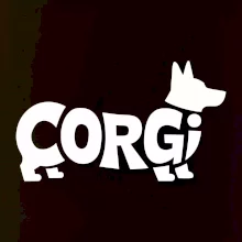 Corgi nápis v těle