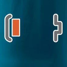 Rodinná trika - baterie maminka