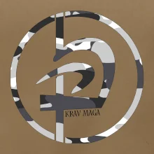 Krav maga  maskáčový nápis