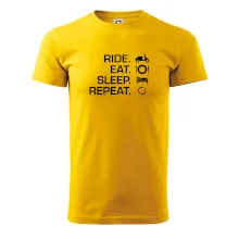 Ride Eat Sleep Repeat moto skútr