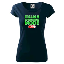 Italian speaking mode - ON