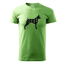 Boxer nápis v těle