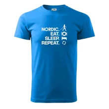 Nordic walking eat sleep