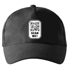Kšiltovka Scan Me QR kód