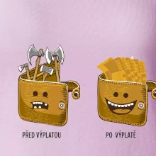 Před výplatou po výplatě  (Pecka design)