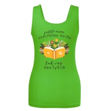 Jestli mám otevřenou knihu, tak vás neslyším