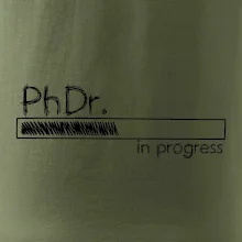In progress titul PhDr. doktor / doktorka  filozofie