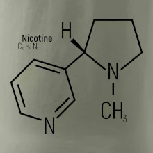 Molekulární struktura Nikotin
