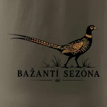 Bažantí sezóna jednoduchý bažantí motiv