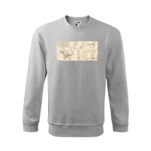 Mapa Báňské dráhy z Moravské Ostravy do Doubravy