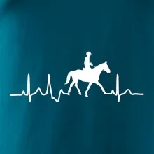 EKG jízda na koni